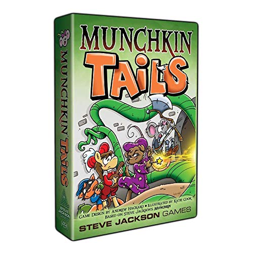 Steve Jackson Games | Munchkin Tails | Card Game | English