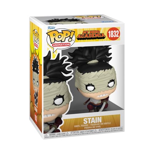 Funko Pop! Animation: Mha - Stain - (Chizome Akaguro) - My Hero Academia - Figura In Vinile Da Collezione - Idea Regalo - Merchandising Ufficiale - Gi