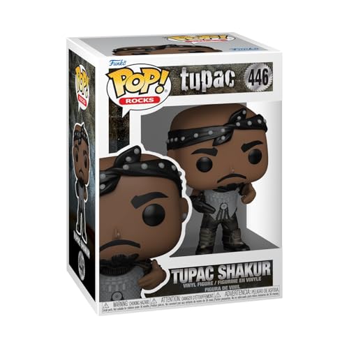Funko Pop! Rocks: Tupac - California Love - Figura In Vinile Da Collezione - Idea Regalo - Merchandising Ufficiale - Giocattoli Per Bambini E Adulti -