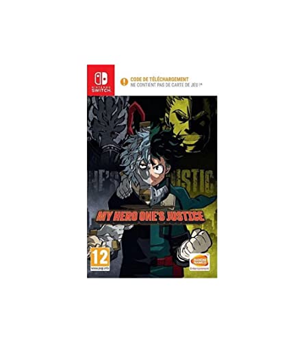 My Hero One'S Justice (Code De Téléchargement Pour Switch Dans La Boîte - Pas De Disque) [Edizione: Francia]
