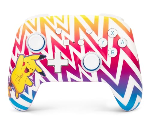 Controller Senza Fili Avanzato Powera Per Nintendo Switch - Pikachu Vivace