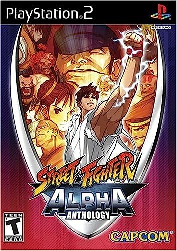 Capcom Street Fighter Alpha Anthology, Ps2, Esp