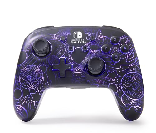 Controller Senza Fili Avanzato Powera Per Nintendo Switch Con Lumectra - Vortice Galattico