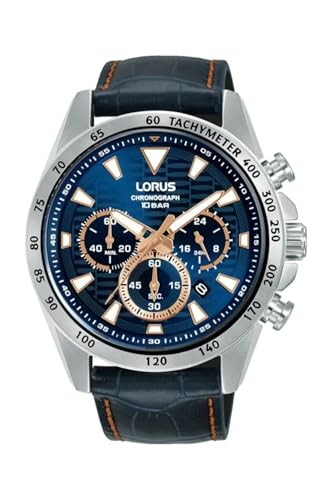 Lorus Sport Man Orologio Uomo Digitale Al Quarzo Con Cinturino In Pelle Di Vitello Rt359Kx9