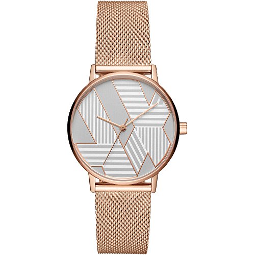 Armani Exchange Orologio Analogico Quarzo Donna Con Cinturino In Acciaio Inox Ax5550