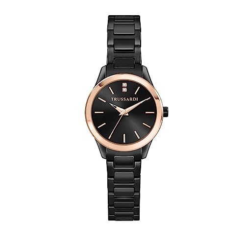 Trussardi Orologio Analogico Al Quarzo Donna Con Cinturino In Acciaio Inossidabile R2453151518