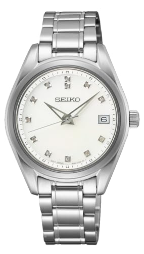 Seiko Orologio Analogico Al Quarzo Donna Con Cinturino In Acciaio Inossidabile Sur579P1