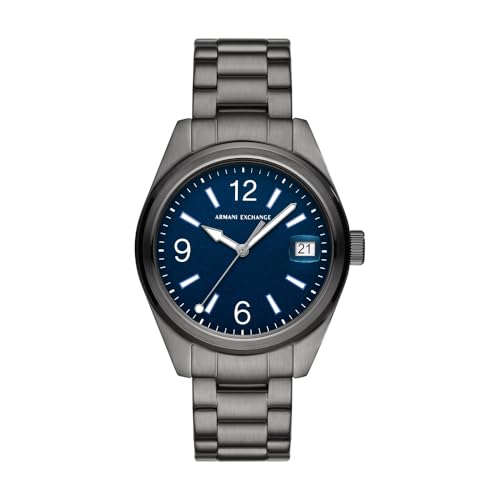 Armani Exchange Orologio Analogico Al Quarzo Uomo Con Cinturino In Acciaio Inossidabile Ax1421