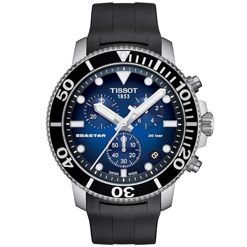 Tissot Orologio Cronografo Quarzo Uomo Con Cinturino In Gomma T1204171704100