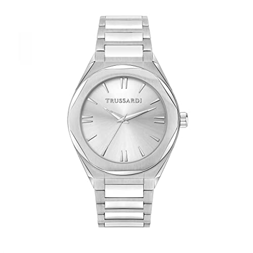 Trussardi Brink Orologio Uomo, Solo Tempo, 3H, Analogico - 42Mm