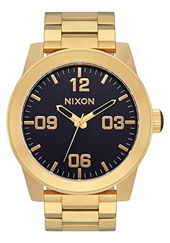 Nixon Orologio Analogueico Quarzo Uomo Con Cinturino In Acciaio Inox A346-2033-00