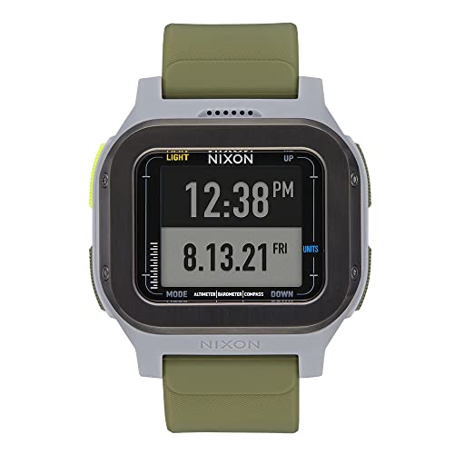 Nixon Orologio Digitale Uomo Con Cinturino In Sintetico A1324-2072-00