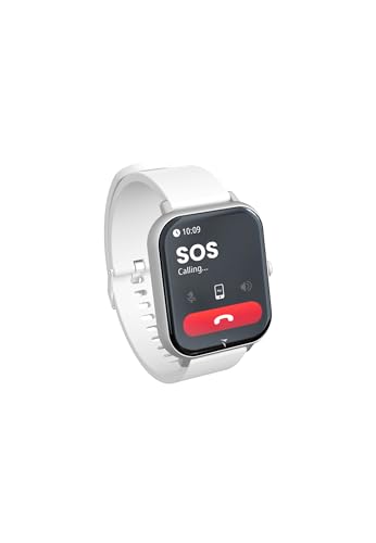 Techmade Smart Watch Glow White, Bianco, Misura Unica