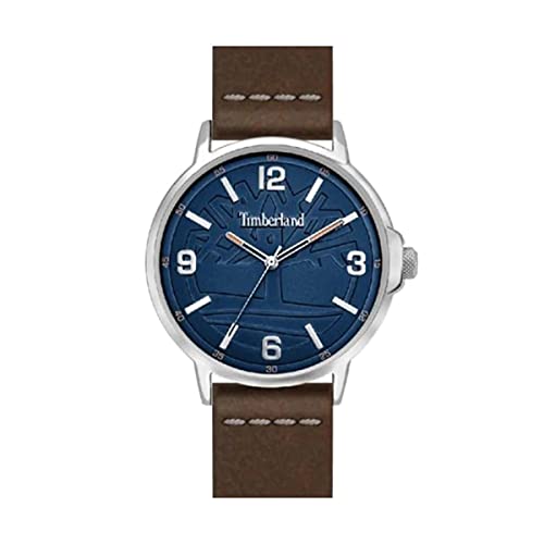 Timberland Orologio Analogico Al Quarzo Uomo Con Cinturino In Pelle Tdwgf0009701