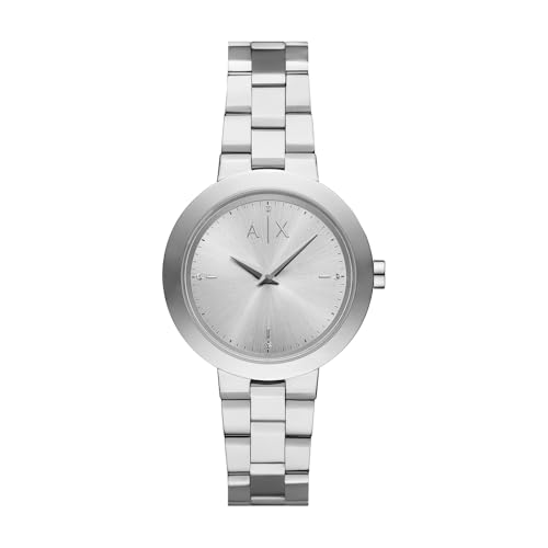 Armani Exchange Orologio Analogico Al Quarzo Donna Con Cinturino In Acciaio Inossidabile Ax5170