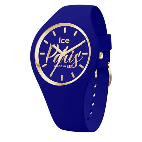 Ice-Watch - Ice Cocorico Paris Midnight Blue - Orologio Blu Da Donna Con Cinturino In Silicone - 023249 (Small)