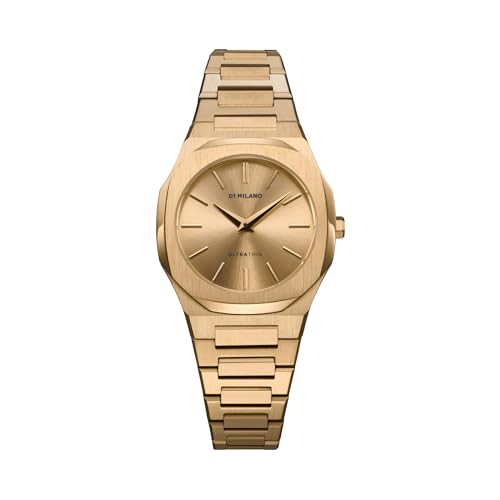 D1 Milano Orologio Analogico Da Donna Con Quadrante Oro-Utbl31, Glod, Oro