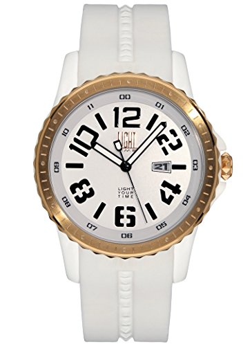 Light Time Orologio Speed Way Calibro 41 Bianco