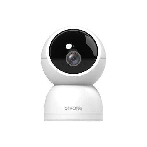Strong - Smart Home Telecamera - 4Mp, Interno, Sicurezza, 1080P, Avvisi Di Movimento, Stile Moderno, Telecamera Di Sicurezza