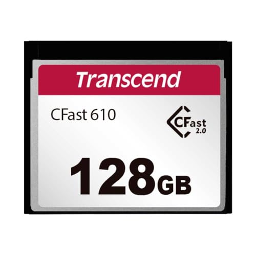 Transcend Ts128Gcfx610 Cfast-Karte Retail 128Gb