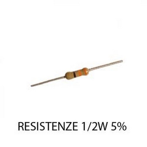 20 X Resistenze 1/2W 150 Ohm 5%