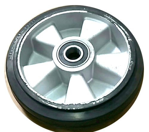 Ricmaurer - transpallet (99184) ruota grande lato impugnatura gomma