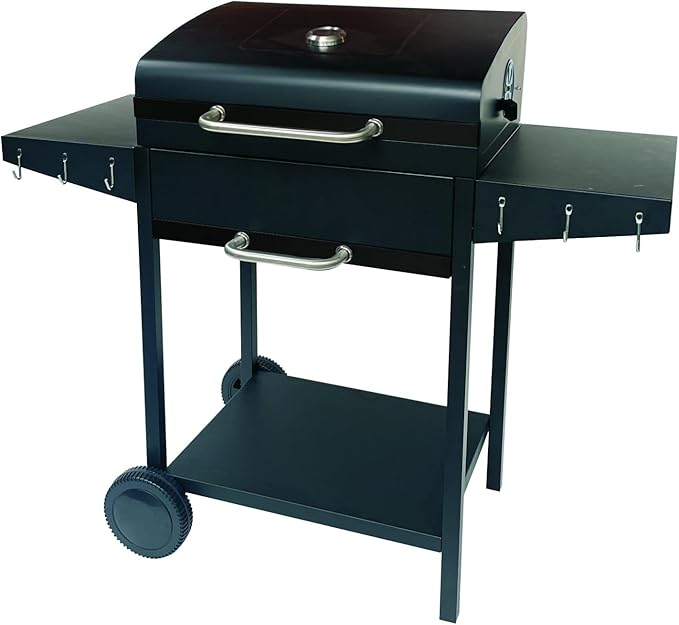 Barbecue a carbonella in acciaio, modello america