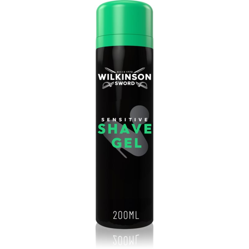 Wilkinson Sword Sensitive Shave Gel Gel In Schiuma Da Barba Per Uomo 200 Ml