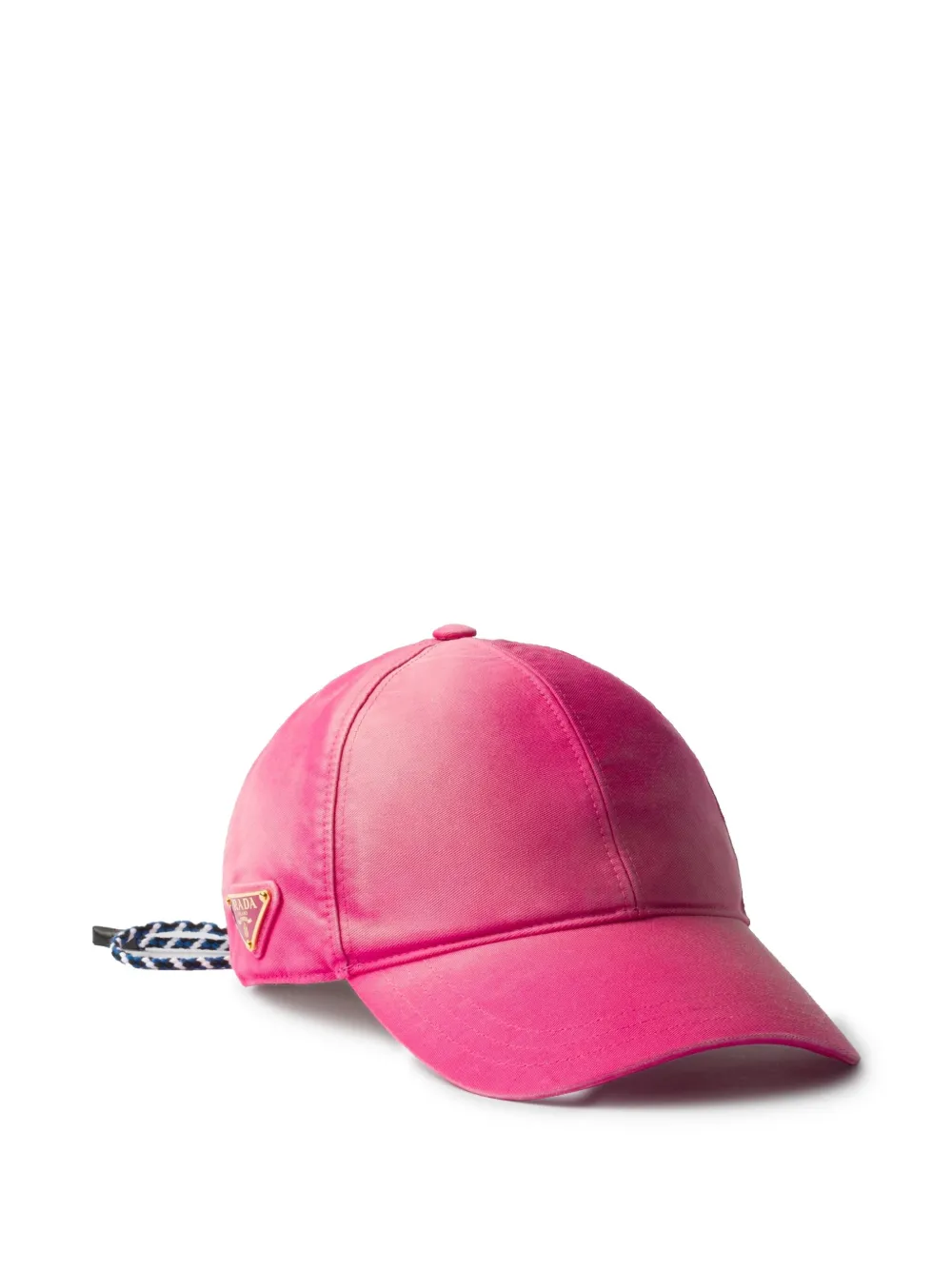 Prada cotton baseball cap - Rosa
