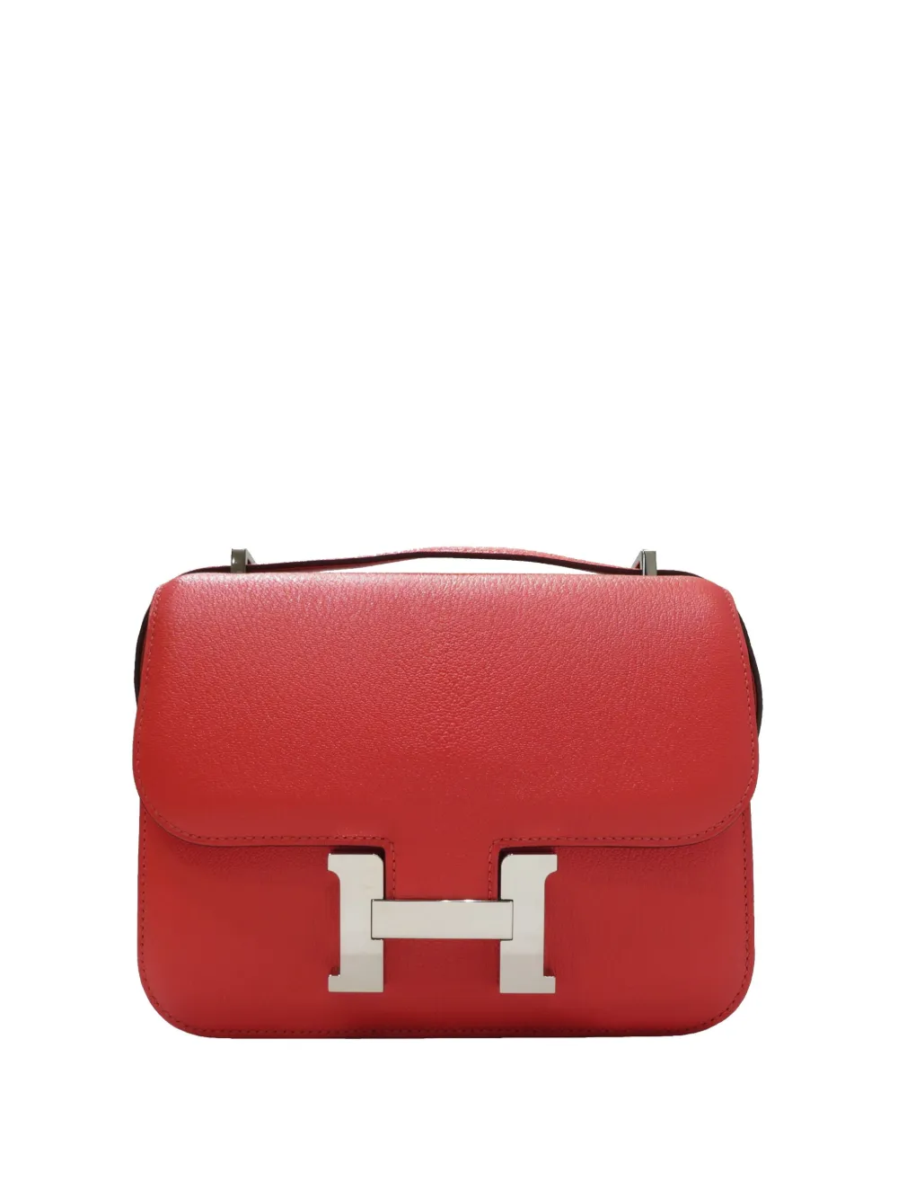 Hermès Pre-Owned Borsa a tracolla Epsom Mini Constance 18 - Rosso