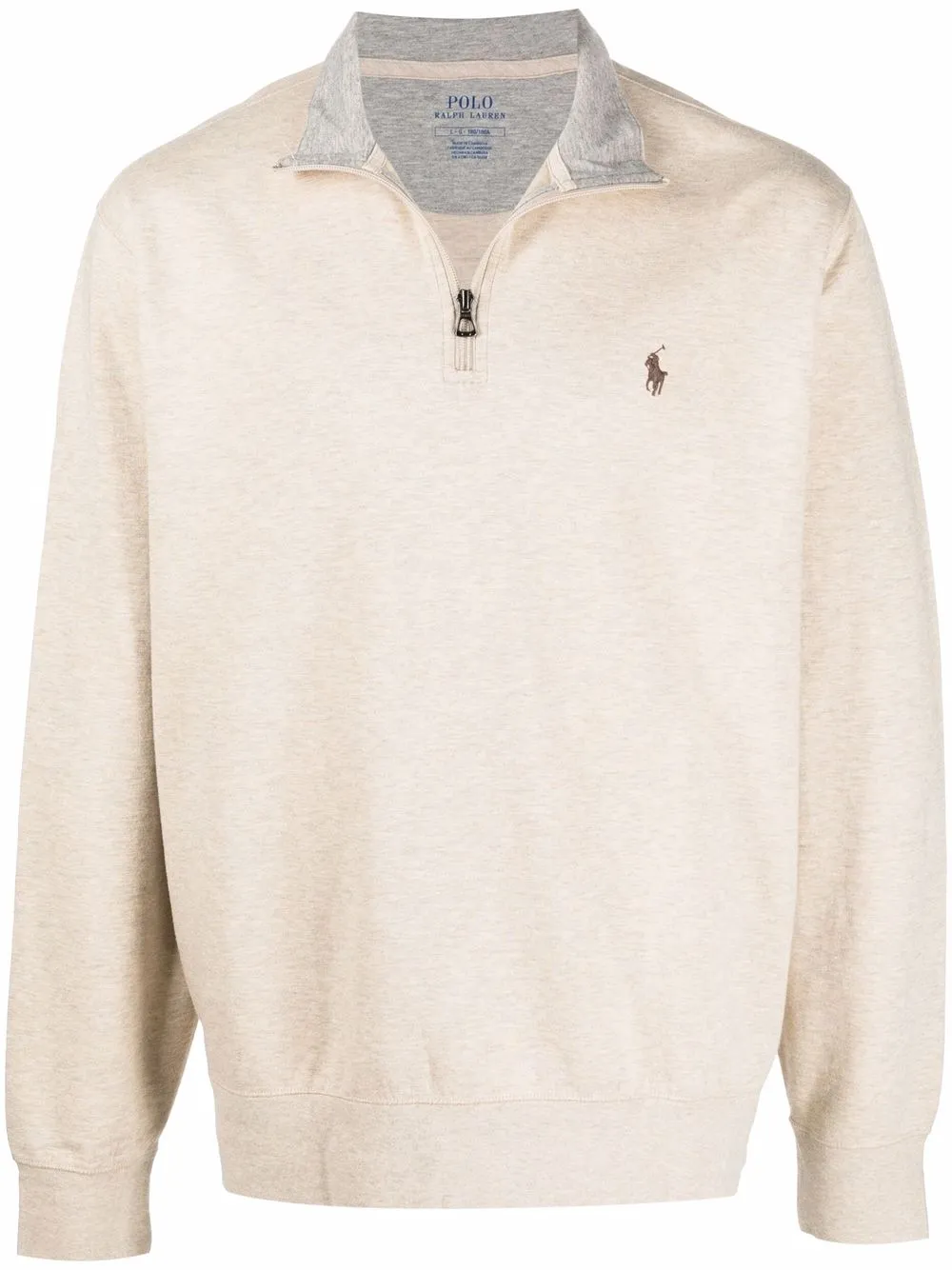 Polo Ralph Lauren Maglione con zip - Toni neutri