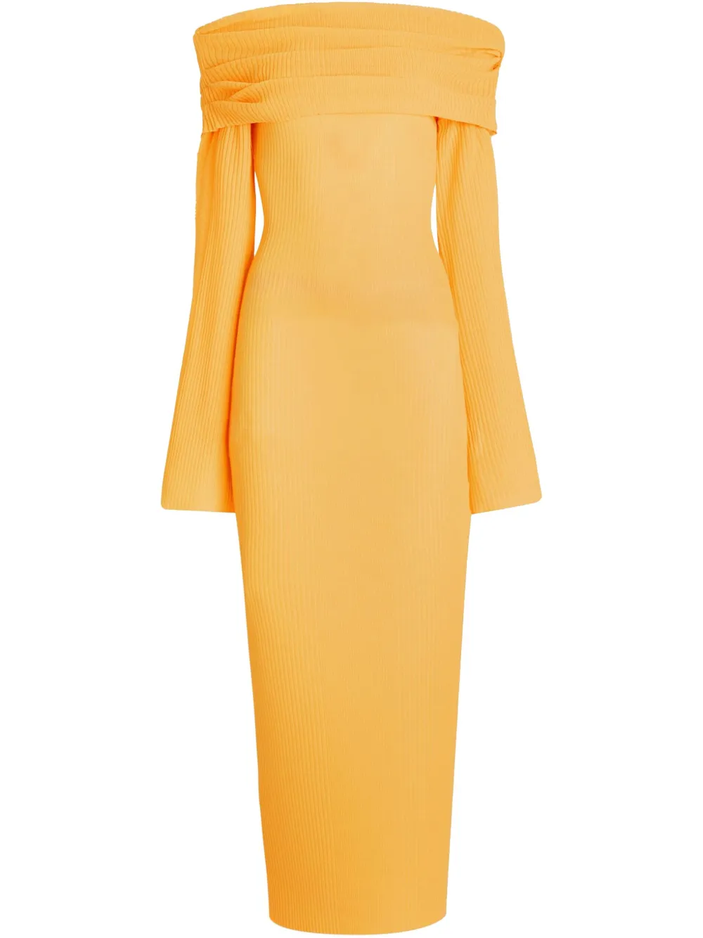 SER.O.YA Tallulah midi dress - Arancione