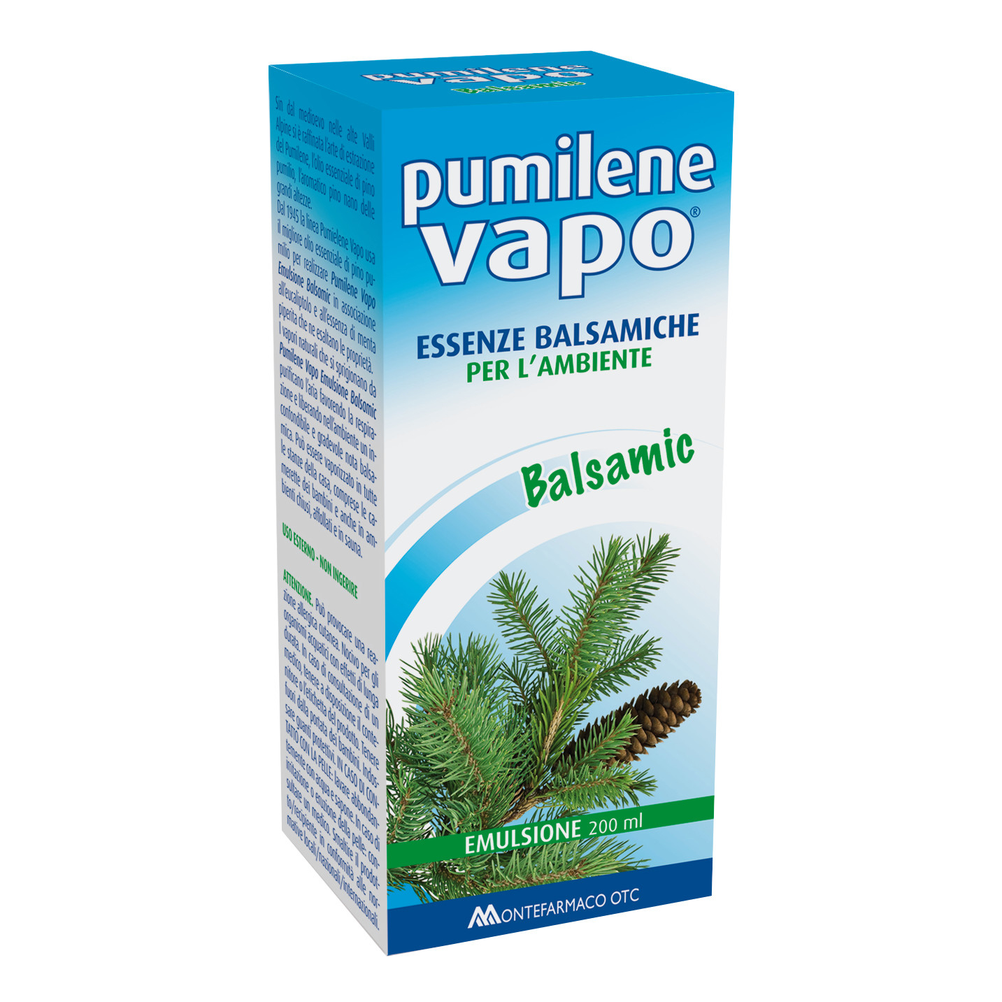 Pumilene Vapo Essenze Balsamiche Emulsione 200ml