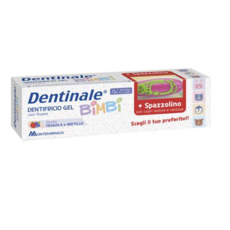 Dentinale Bimbi Dentifricio + Spazzolino Montefarmaco