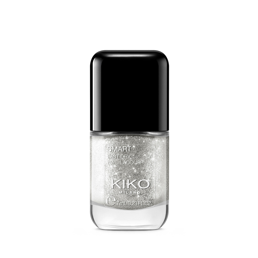 SMART NAIL LACQUER- BIODEGRADABLE GLITTER EDITION - 311 Holo Silver