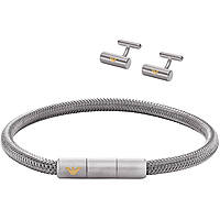 Bracciale Uomo Gioielli Emporio Armani Key Basics EGS3044SET