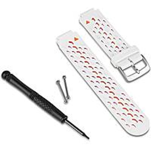 Cinturino Orologio Garmin Bianco Gomma 010-11251-29