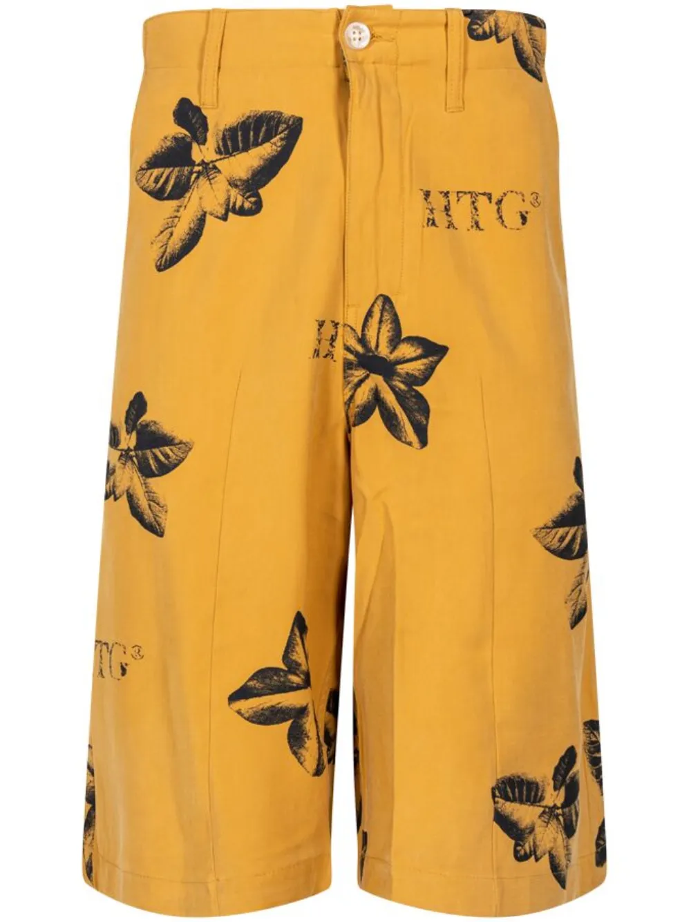 Honor The Gift Bermuda Tobacco a fiori - Giallo