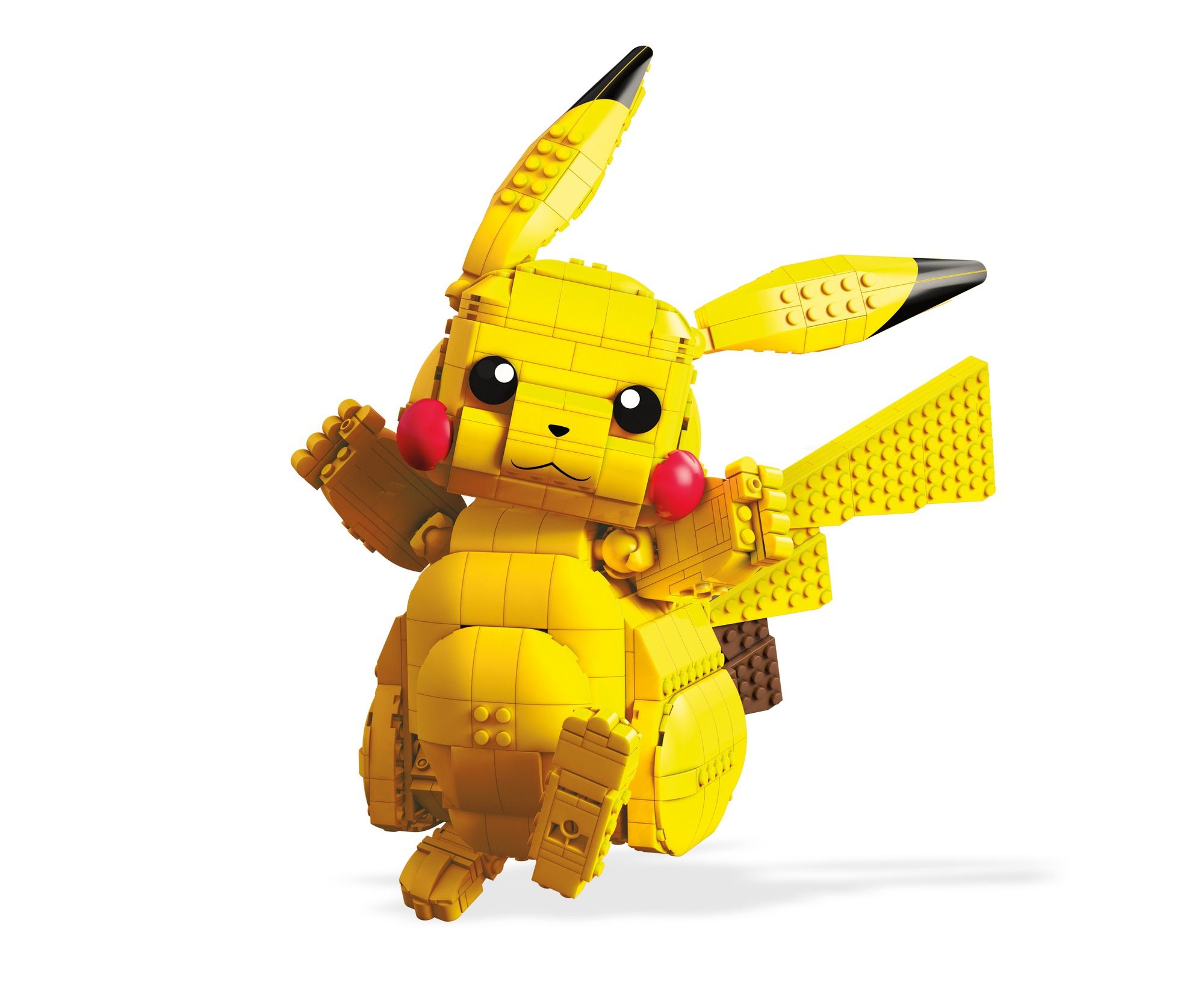 Mega pokmon fvk81 accessorio per giocattoli da costruzione figura di costruzione giallo
