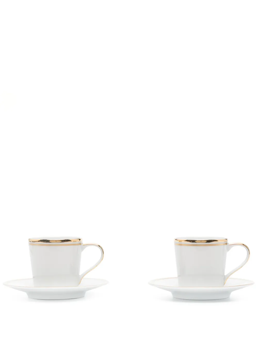 Ralph Lauren Home Set da due espresso Wilshire - Bianco