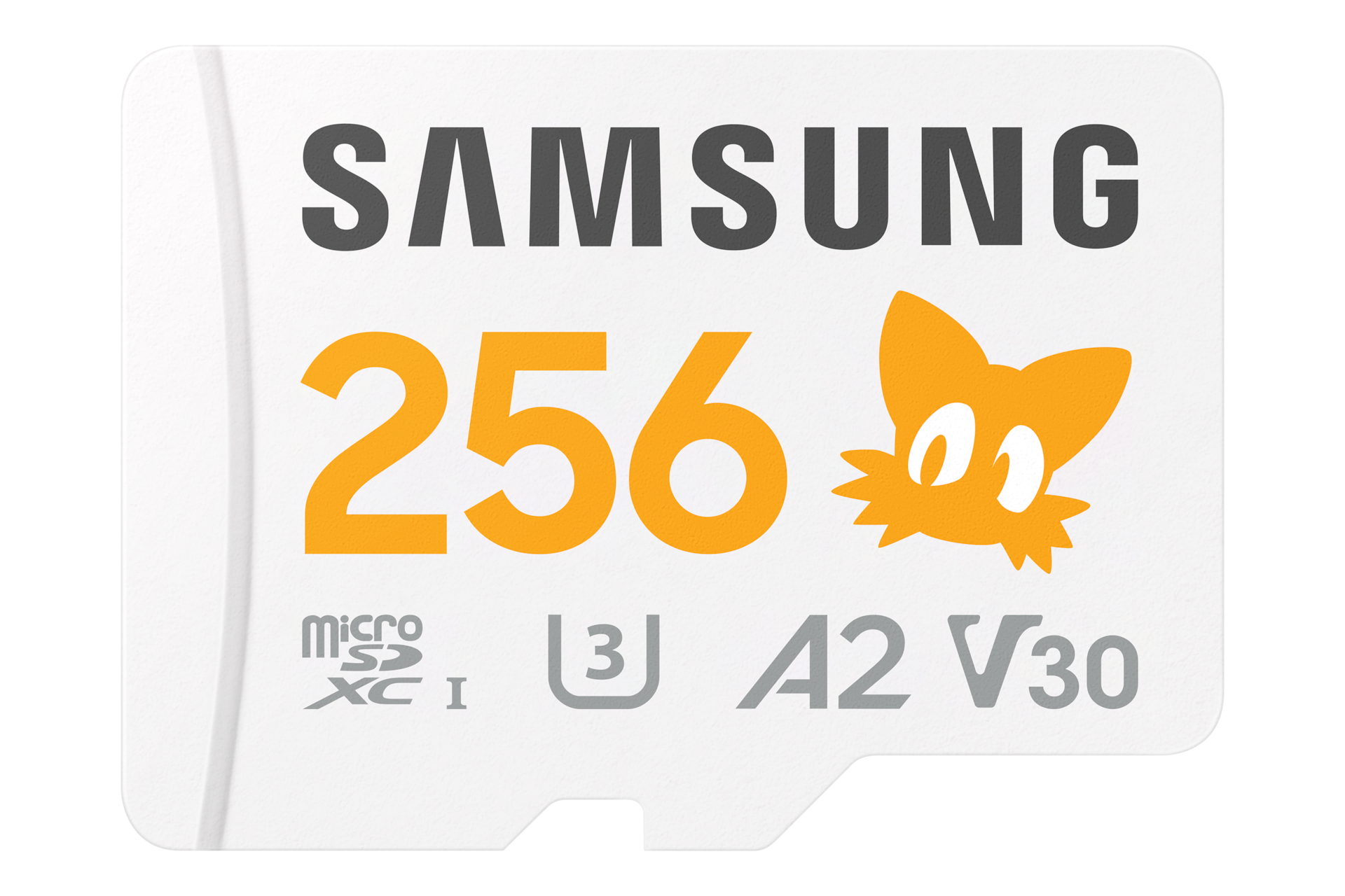 Samsung Sonic PRO Plus microSD Memory Card 256GB, White