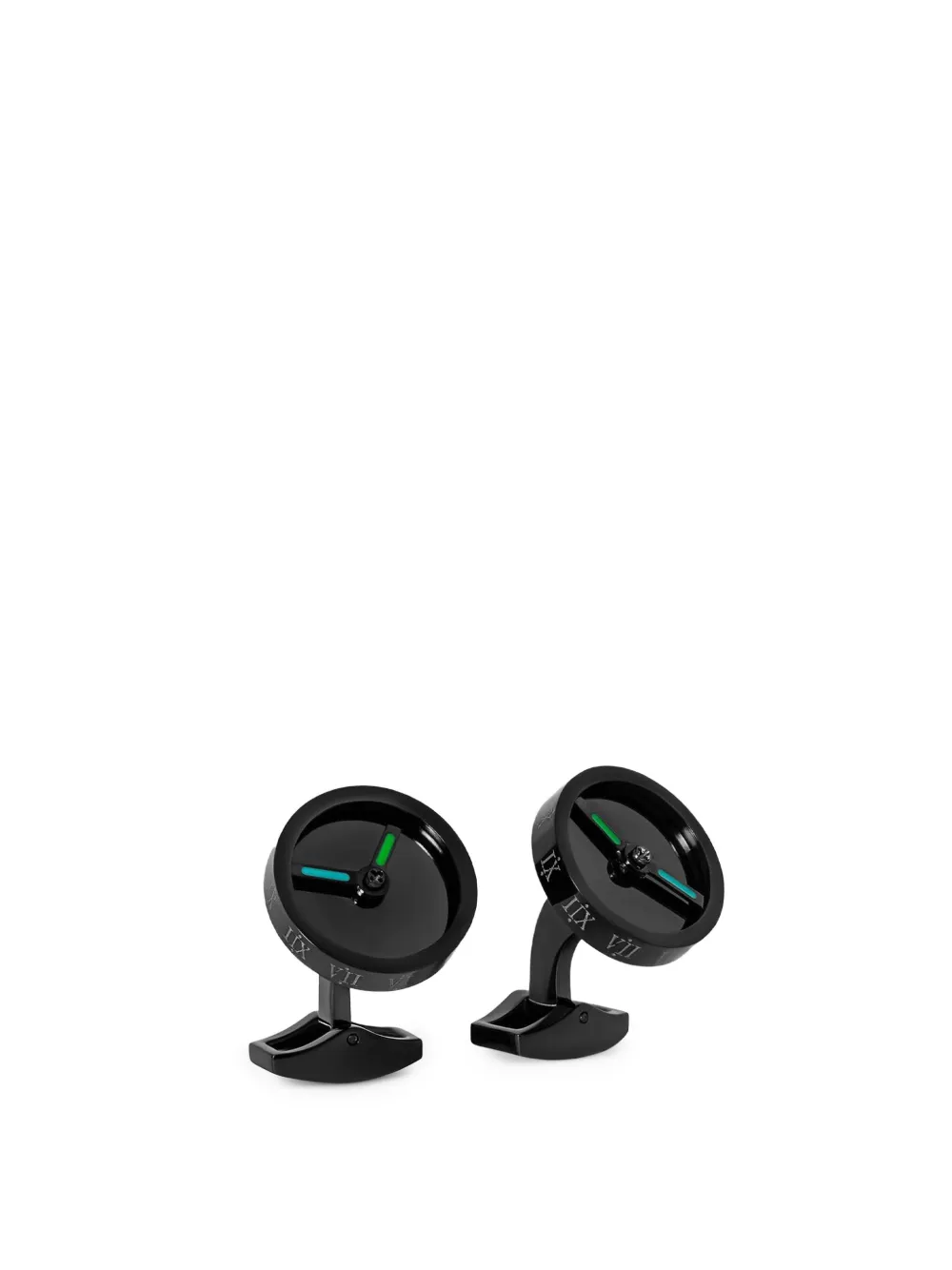 Tateossian Steel Watch cufflinks - Nero