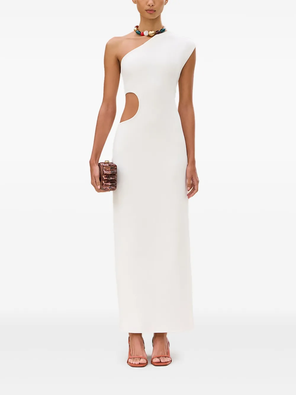 Cult Gaia Linnea cut-out maxi dress - Bianco