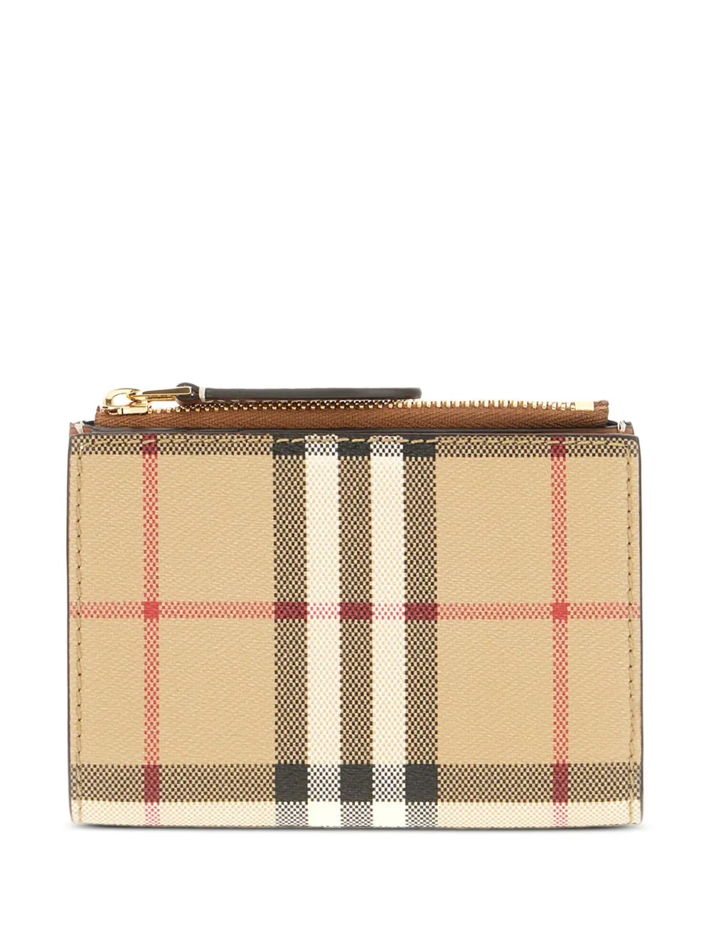 Burberry checkered wallet - Toni neutri