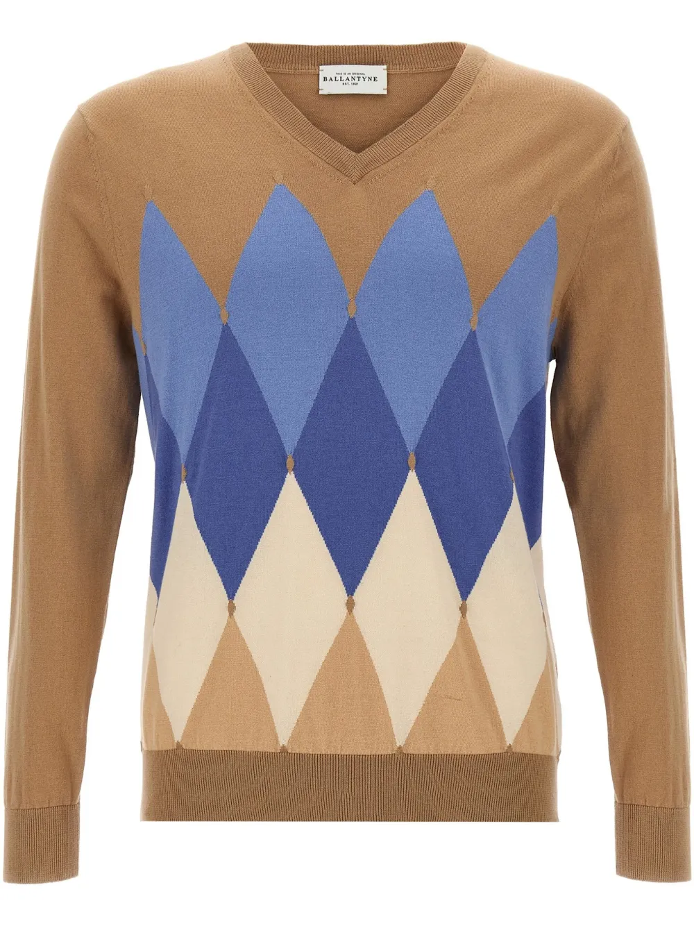 Ballantyne Argyle sweater - Toni neutri