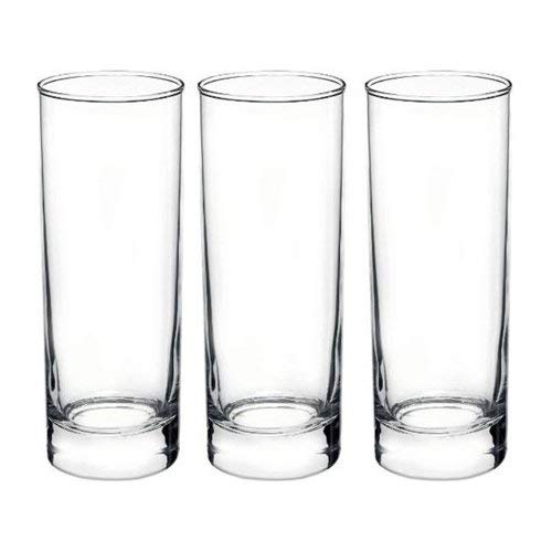 Oem Systems Servizio Set Di Bicchieri Cortina Per Acqua Bibite In Vetro Conf 3 Pz 22 Cl