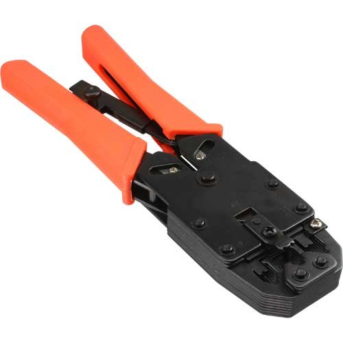 Inline 74103 Modular Pinza Crimpatrice Per Dec Spina Splitter Dsl (Rj10,11,12,45)