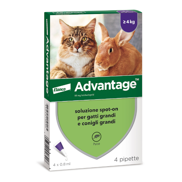 Advantage 4 Pipette 0,8ml Spot-On