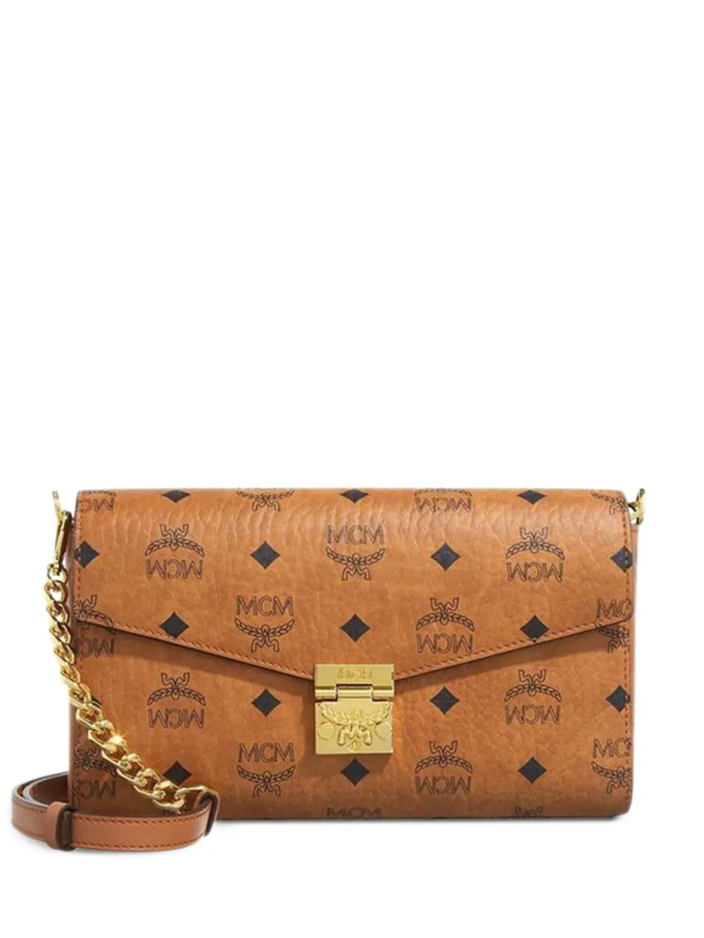 MCM medium Tracy shouder bag - Toni neutri