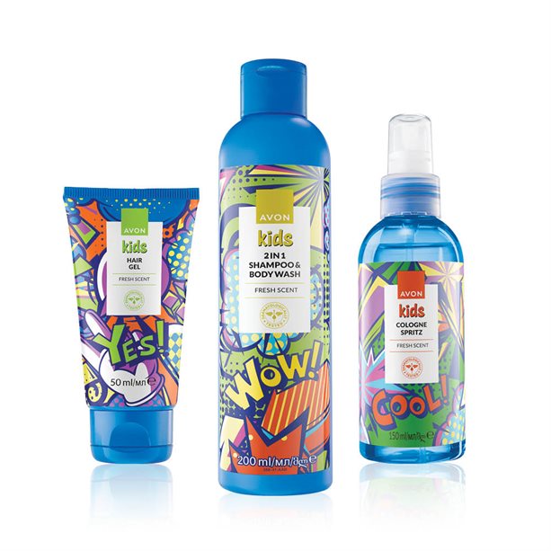 Avon Set Avon Kids Fresh